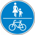 VZ 240 Verkehrsschild Gemeinsamer Geh- & Radweg VZ 240 Verkehrsschild Gemeinsamer Geh- & Radweg