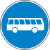VZ 245 Bussonderfahrstreifen - Verkehrsschild