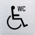 Piktogramm - WC behindertengerecht (ecken abgerundet) Piktogramm - WC behindertengerecht (ecken abgerundet)