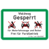 Achtung Waldweg gesperrt Achtung Waldweg gesperrt