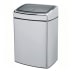 Rechteckiger Wand-Abfalleimer TOUCH mit Touchdeckel, Brabantia - Inhalt 10 Liter
