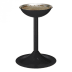 Standascher mit halbrunder Ascherschale und Sieb Standascher mit halbrunder Ascherschale und Sieb