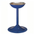 Standascher mit halbrunder Ascherschale und Sieb Standascher mit halbrunder Ascherschale und Sieb