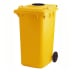Mülltonne MINI CONTAINER mit Glasrosette - Inhalt 240 Liter Mülltonne MINI CONTAINER mit Glasrosette - Inhalt 240 Liter