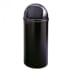 Müllcontainer MARSHAL mit Druckdeckel, Rubbermaid - Inhalt 56,8 / 79,5 Liter