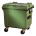 Müllcontainer mit Hebedeckel - Inhalt 770 / 1100 Liter Müllcontainer mit Hebedeckel - Inhalt 770 / 1100 Liter