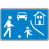 VZ 325.1 Verkehrsberuhigung Spielstraßenschild VZ 325.1 Verkehrsberuhigung Spielstraßenschild