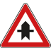 VZ 301 - Vorfahrt Verkehrsschild VZ 301 - Vorfahrt Verkehrsschild