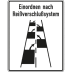 Verkehrsschild Reißverschlussverfahren