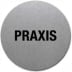 Textschild - Praxis (rund) Typ 2 Textschild - Praxis (rund) Typ 2
