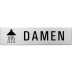 Textschild+Symbol - Dusche Damen Textschild+Symbol - Dusche Damen