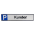 Schild Kundenparkplatz Schild Kundenparkplatz