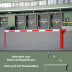 Systemschranke COMPACT mit Gasdruckfeder