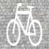 Thermoplastische Fahrbahnmarkierung PROline thermo - Fahrrad