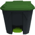 Tritt-Mülleimer Change Noir mit farbigen Deckeln - Inhalt 30 / 50 / 80 / 100 Liter Tritt-Mülleimer Change Noir mit farbigen Deckeln - Inhalt 30 / 50 / 80 / 100 Liter