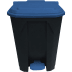 Tritt-Mülleimer Change Noir mit farbigen Deckeln - Inhalt 30 / 50 / 80 / 100 Liter Tritt-Mülleimer Change Noir mit farbigen Deckeln - Inhalt 30 / 50 / 80 / 100 Liter