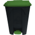 Tritt-Mülleimer Change Noir mit farbigen Deckeln - Inhalt 30 / 50 / 80 / 100 Liter Tritt-Mülleimer Change Noir mit farbigen Deckeln - Inhalt 30 / 50 / 80 / 100 Liter