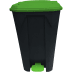 Tritt-Mülleimer Change Noir mit farbigen Deckeln - Inhalt 30 / 50 / 80 / 100 Liter Tritt-Mülleimer Change Noir mit farbigen Deckeln - Inhalt 30 / 50 / 80 / 100 Liter