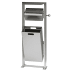 Stand-Abfallbehälter inkl. Ascher Columba - Inhalt 40/8 Liter Stand-Abfallbehälter inkl. Ascher Columba - Inhalt 40/8 Liter