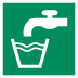Trinkwasser nach DIN EN ISO 7010, E015 Trinkwasser nach DIN EN ISO 7010, E015