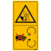 Maschinenschild Während des Betriebes Schutzeinrichtungen nicht öffnen oder entfernen Maschinenschild Während des Betriebes Schutzeinrichtungen nicht öffnen oder entfernen