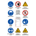 Baustellen-Sicherheitsschild als Plane nach ISO 7010 Baustellen-Sicherheitsschild als Plane nach ISO 7010