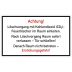 Textschild Löschvorgang mit CO2-Feuerlöscher im Raum Textschild Löschvorgang mit CO2-Feuerlöscher im Raum