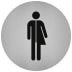 WC Unisex/Divers aus Edelstahl, rund WC Unisex/Divers aus Edelstahl, rund