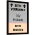 go2 Wandschild - Digitale frei-belegt-Anzeige, funkgesteuert, mit individueller Beschriftung