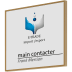 Madrid Bronze Line Türschild - PROFIPACK