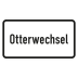 Verkehrsschild Otterwechsel Verkehrsschild Otterwechsel