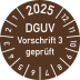 Prüfplaketten DGUV Vorschrift 3 geprüft Prüfplaketten DGUV Vorschrift 3 geprüft