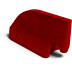 Betonleitwand | Betonleitelement Endstein rot Betonleitwand | Betonleitelement Endstein rot