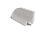 Betonleitwand | Betonleitelement Endstein weiß Betonleitwand | Betonleitelement Endstein weiß