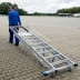 Stufen-Stehleiter STABILO mit großer Standplattform Stufen-Stehleiter STABILO mit großer Standplattform