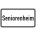 Seniorenheim - Verkehrszeichen VZ 1012-54 Seniorenheim - Verkehrszeichen VZ 1012-54