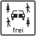 Carsharingfahrzeuge frei - Verkehrszeichen VZ 1024-21 Carsharingfahrzeuge frei - Verkehrszeichen VZ 1024-21