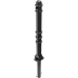Absperr-Stilpfosten mit Halbkugelkopf und Ringprofil, Ø 76 mm Absperr-Stilpfosten mit Halbkugelkopf und Ringprofil, Ø 76 mm