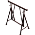 Faltgerüstbock COMPACT S, Tragkraft 1500 kg - GS-geprüft