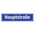 Straßennamensschild - Alu-Hohlkastenprofil (Universalprofil) Straßennamensschild - Alu-Hohlkastenprofil (Universalprofil)