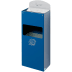 Abfallsammler mit Wandascher WH 51 | mit Schild Abfallsammler mit Wandascher WH 51 | mit Schild