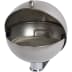 Kugel-Ascher WH 240 aus Edelstahl mit halbrunder Form und integriertem Aschenbecher