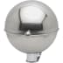 Kugel-Ascher WH 240 aus Edelstahl, runder Wand-Aschenbecher mit Deckel