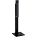 Wandascher B 12 schwarzer Wandascher mit Standfuß und Zigarettensymbol