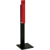 Wandascher B 12 roter Wandascher mit schwarzem Standfuß