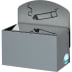 Wandascher WH 9 aus Metall mit Schild und Zigarettensymbol