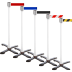 Gurtabsperrpfosten CROSS GLA 10 Gurtabsperrpfosten CROSS GLA 10
