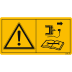 Maschinenschild Vor Reparatur-, Wartungs- u. Reinigungsarbeiten Motor abstellen und Zündkerzenstecker ziehen Maschinenschild Vor Reparatur-, Wartungs- u. Reinigungsarbeiten Motor abstellen und Zündkerzenstecker ziehen