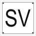 Sicherheitsventil-Kennzeichen SV Sicherheitsventil-Kennzeichen SV