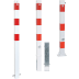 WACHTWERK X® Feuerwehrpfosten mit 3 Reflexionsstreifen WACHTWERK X® Feuerwehrpfosten mit 3 Reflexionsstreifen